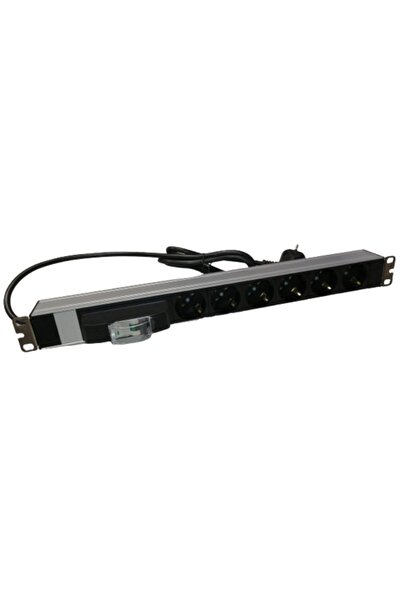 SCSPAZAR 6'lı Kabinet Grup Prizi 19" 1u Pdu- 16a Legrand Sigortalı 0001