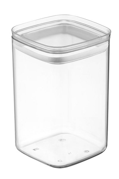 FİTHOME 3 Pieces 1400 Ml Transparent Vacuum Food Storage Container Set