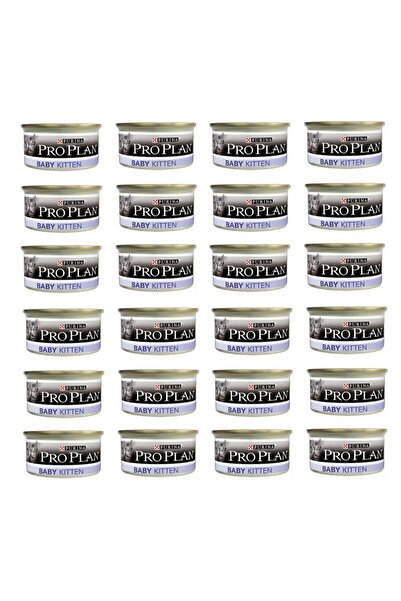 Pro Plan Baby Kitten Yavru Kedi Ve Emziren Anne Yaş Kedi Maması 85 Gr. X 24 Adet