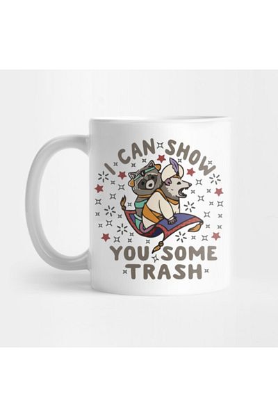 Pixxa I Can Show You Some Trash Raccoon Possum - فكرة هدية مضحكة للرجال