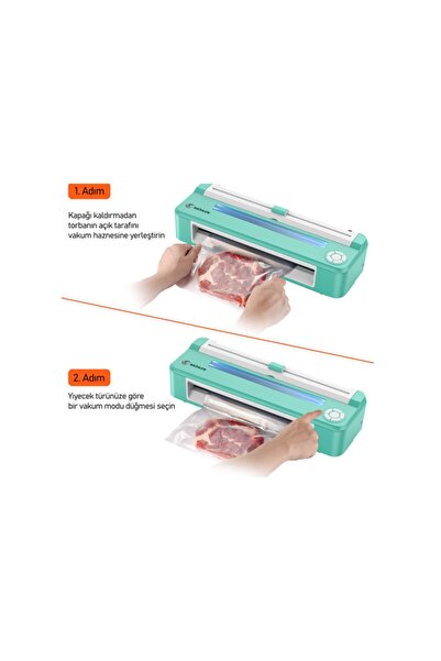 Mühlen V67 Tam Otomatik Gıda Vakum Makinesi Otomatik Vakumlama & Mühürleme