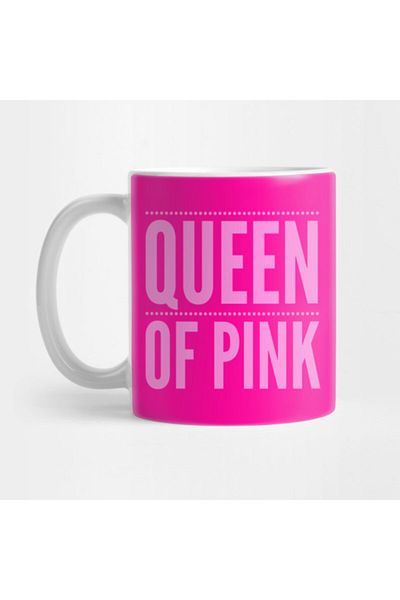 Pixxa Pink Aesthetic Vibe: كوب كوين أوف بينك، كوب كاواي لوفر