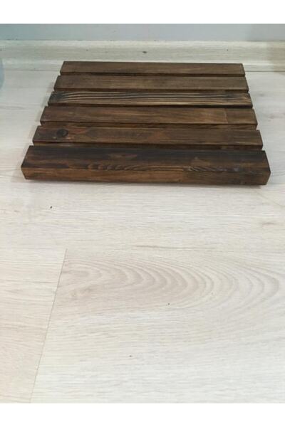 KZY Hobi Ahşap Katlanır Banyo Tabure 35x30 Ebat