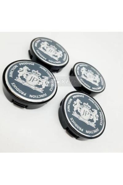 DURU DORUK Junction Produce Jant Göbeği 65/62mm Füme 62mm Yuva 4 Lü Set