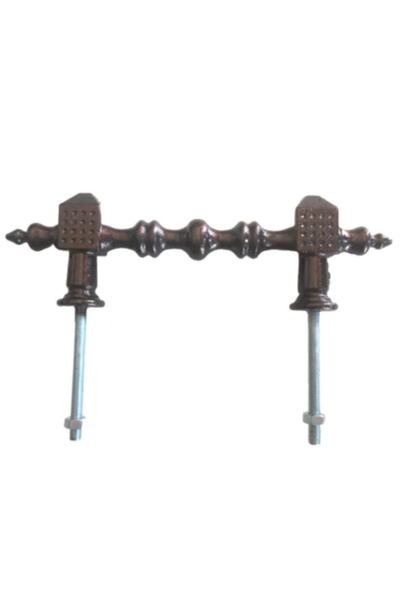 Onur Mil Menteşe Λαβή πόρτας από αλουμίνιο (με χάλκινο ένθετο)