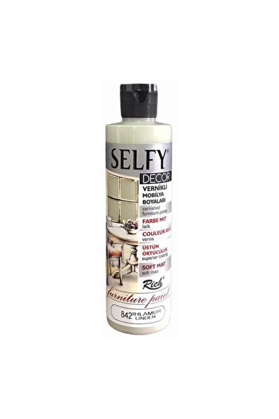 Rich Selfy Decor 240 Cc Ihlamur Vernikli Mobilya Boyaları 842
