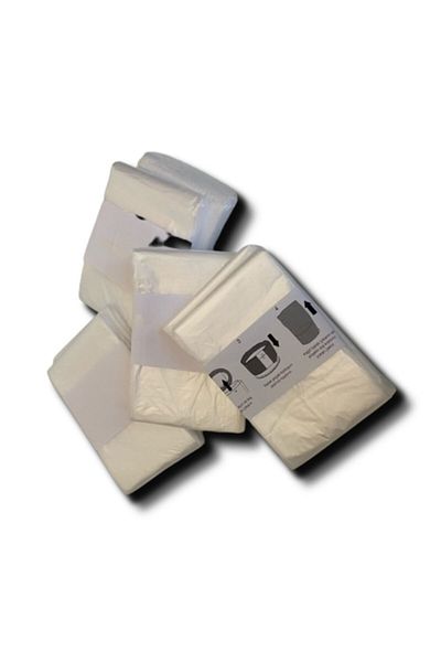 YerliÇöpPoşeti 15/16lt Compatible 4 Pack Bags That Can Take 2000 Diapers in Total