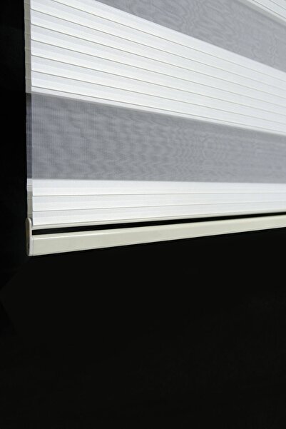 Brillant Rüyaper Pliseli Stor Zebra Perde Ekru