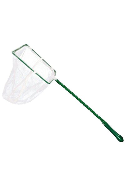 Birevcil 2 Numara Beyaz Akvaryum Balık Kepçesi 12x9x23(32) Cm