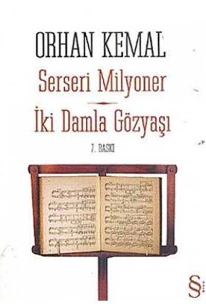Everest Yayınları Serseri Milyoner - Iki Damla Gözyaşı | Orhan Kemal | Everes...