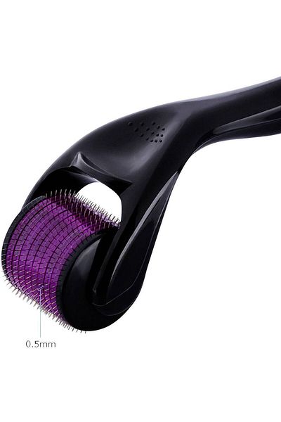DENECTA Titanium Tip Dermaroller 540 Needle 0.5 mm Derma Roller 0009
