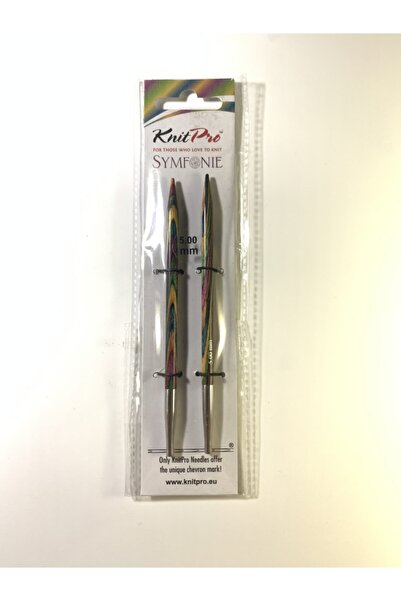 KnitPro Symfonıe Renkli Şiş Başlığı 5 mm