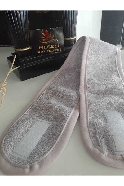 MEŞELİ TEKSTİL Makeup Hair Band Water Pink