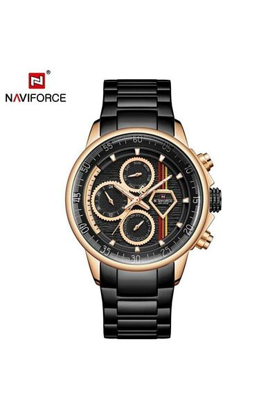 Naviforce Men's wrist clock + bracelet
