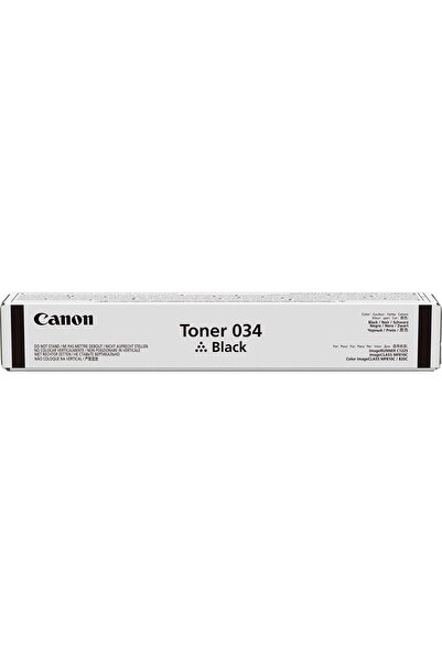 Canon 034k Ir-c1225/mf810/820 Siyah Toner Orjinal 12.000 Sayfa 9454b001