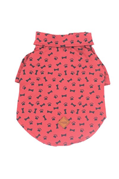 Pawstar Turuncu Pati-kemik Kedi Köpek Gömleği Kedi Köpek Kıyafeti