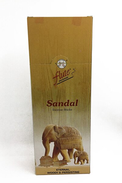 Flute Tütsü Sandal Ağacı 6 Mini Kutu 120 Adet Tütsü Çubuğu