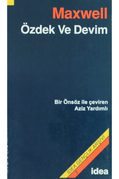 İdea Yayınevi Özdek Ve Devim - James Clerk Maxwell 9789753970617