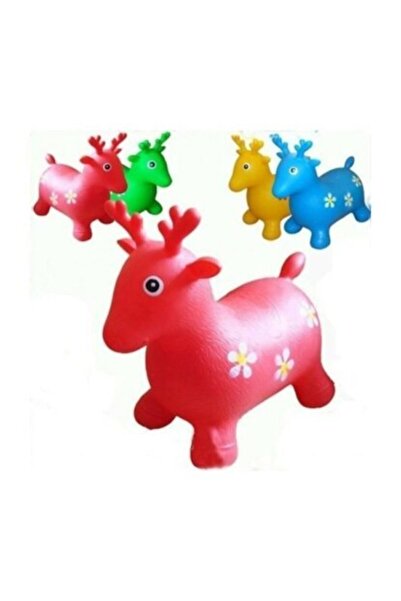 İnşirah Concept Şişme Hayvan At / Geyik& Jimnastik Şişme Hayvan Boğa At Kuzu Çocuk Oyuncak