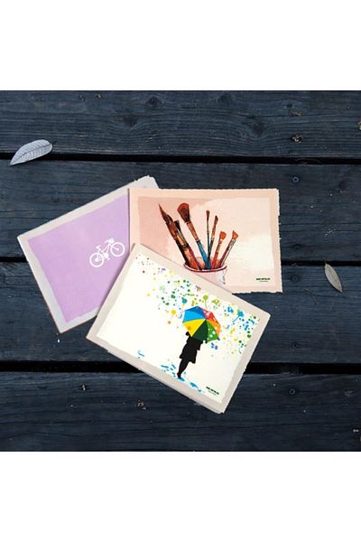 TEKNOPARS Mopak Picture Notebook Small Size 20 Sheets