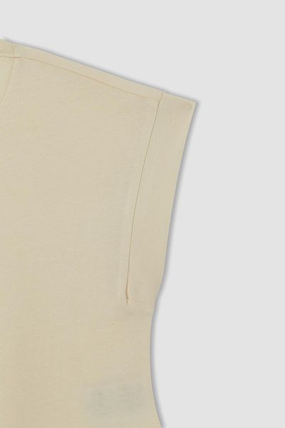 DeFacto Tricou crop fără mâneci pentru fetiță