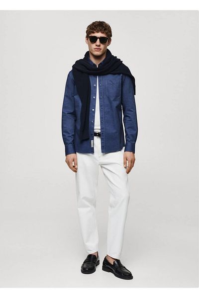 MANGO Man Bavlněná košile Oxford regular fit