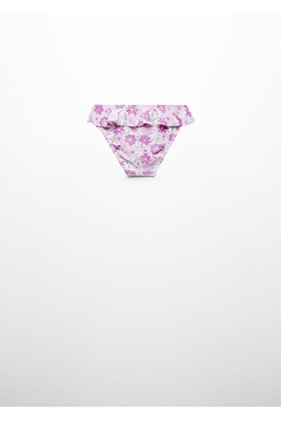 MANGO Baby Φλοράλ μπικίνι με βολάν
