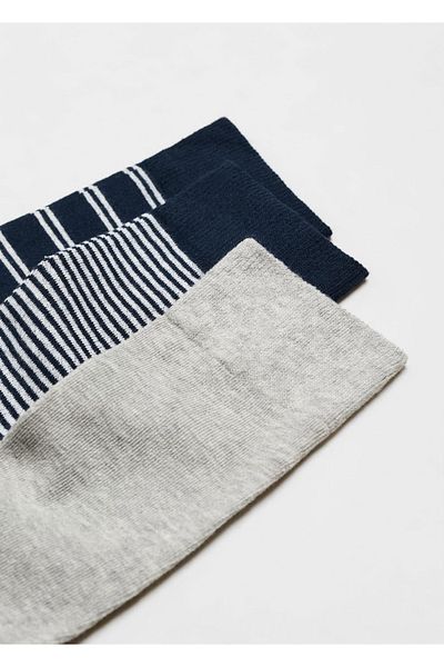 MANGO Man 3 Paar Baumwollsocken