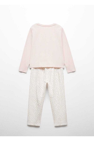 MANGO Kids Dlouhé vzorované pyžamo
