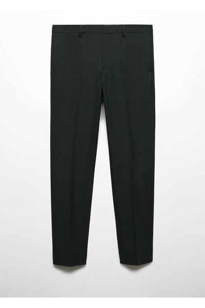 MANGO Man Süper slim fit streç kumaştan kumaş pantolon