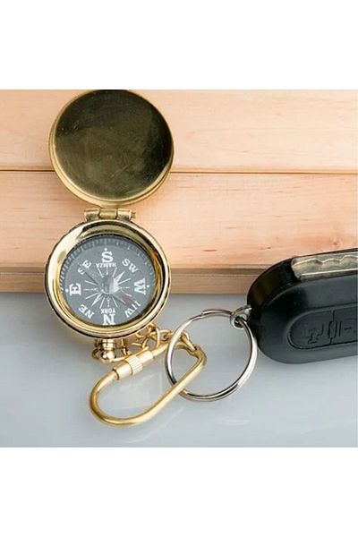 Hediye Sahibi Decorative Brass Compass