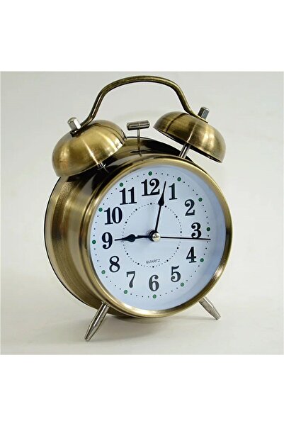hediyesahibi Dekoratif Büyük Boy Masa Üstü Işıklı Çalar Saat