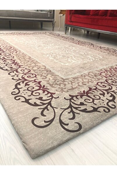 Madame Clean Home Розкішний шовковий оксамитовий килим з гумкою, водонепроникний