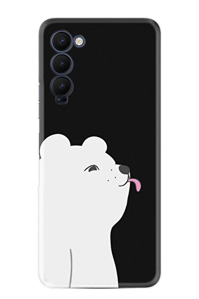 TECNO Camon 18 Premier Kılıf Silikon Desen Özel Seri Panda Sevimli 1738