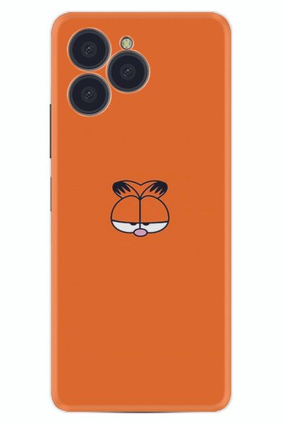 omix X7 Kılıf Silikon Desen Özel Seri Garfi 1733