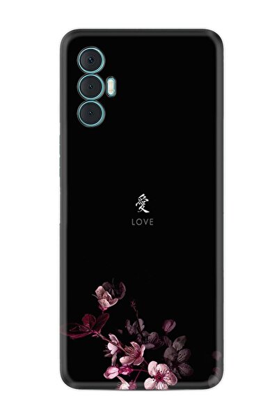 TECNO Spark 8 Pro Kılıf Silikon Desen Özel Seri Love 1629