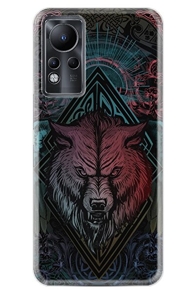 Kılıfland Infınıx Note 11 Pro Kılıf Silikon Desen Özel Seri Wolf 1658