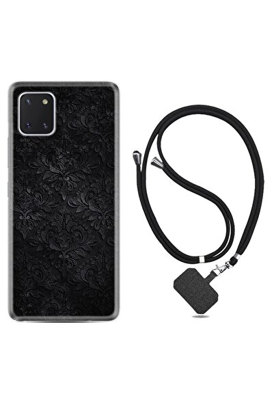 Kılıfland Samsung Galaxy Note 10 Lite Kılıf Resimli Desenli Silikon Boyun Ask...