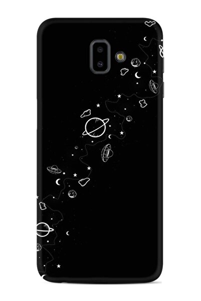 Kılıfland Samsung Galaxy J6 Plus Kılıf Desenli Planet 1620