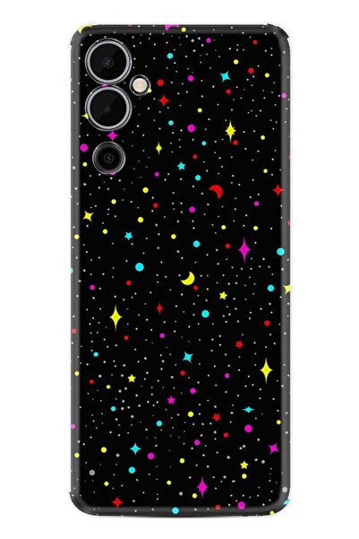 TECNO Pova 4 Pro Kılıf Silikon Desen Özel Seri Puantiye Ve Ay 1726
