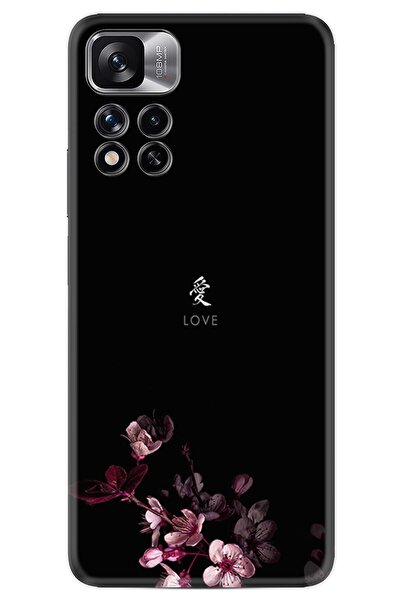 Kılıfland Xiaomi Redmi Note 11 Pro Plus 5g Kılıf Silikon Desen Özel Seri Love...