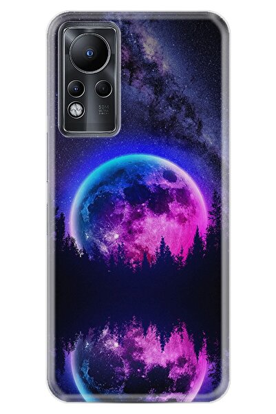 Kılıfland Infınıx Note 11 Pro Kılıf Silikon Desen Özel Seri Star Planet 1652