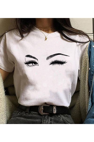 JANES Tricou de damă, cu mânecă scurtă