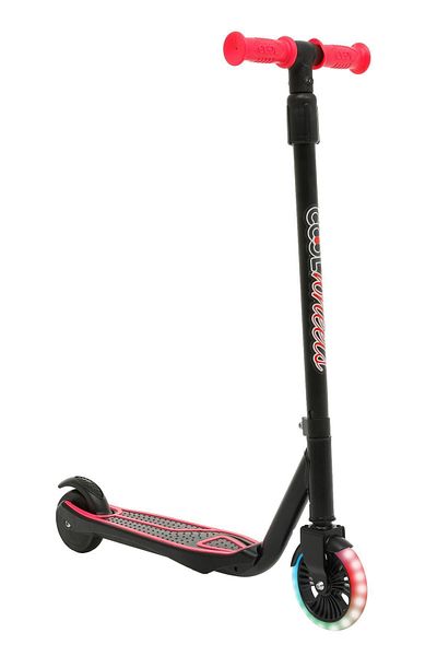 Furkan Toys Cool Wheels 2-Wheel Adjustable Size Scooter with Brakes for Ages Over 5 and LED Flashlight