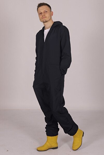 Pratik Medikal Lacivert Işçi Tulumu Balıkçı Çiftçi Bahçıvan Kuaför Laboratuvar Sıvı Itici Terletmez Kumaş Unisex