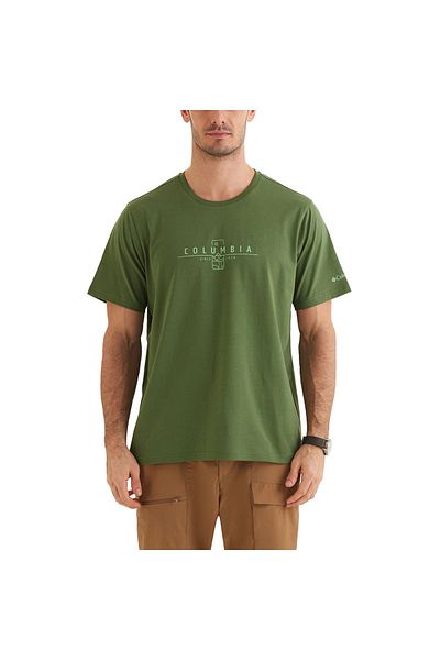Columbia Ανδρικό κοντομάνικο μπλουζάκι CSC Nature Rules Comfort