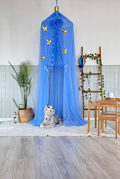 Miniden Basic Bebe Mavisi Cibinlik