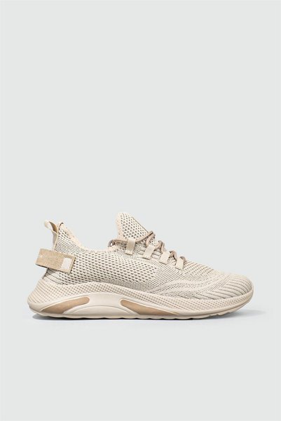 AVA Beige - Women's Sports Knitwear Walking Shoes