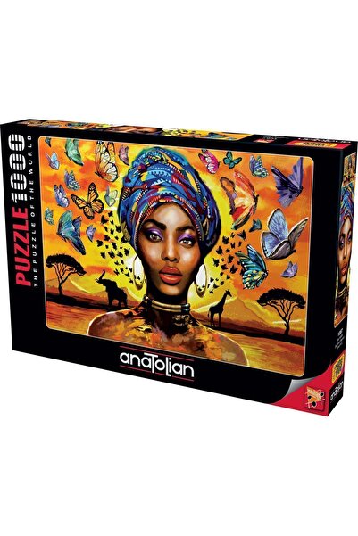 Anatolian Puzzle أحجية الصور المقطوعة 1000 قطعة - المرأة اللطيفة 1087
