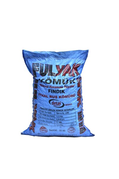 Fulyak Ithal Rus Kömür 1.kalite 7500-8000 Kalori (FINDIK EBAT) Otomatik Kazan...